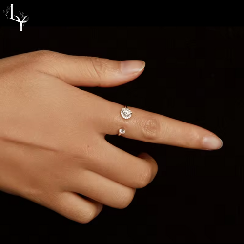 Women’s Supreme Moissanite Ring – 925 Silver