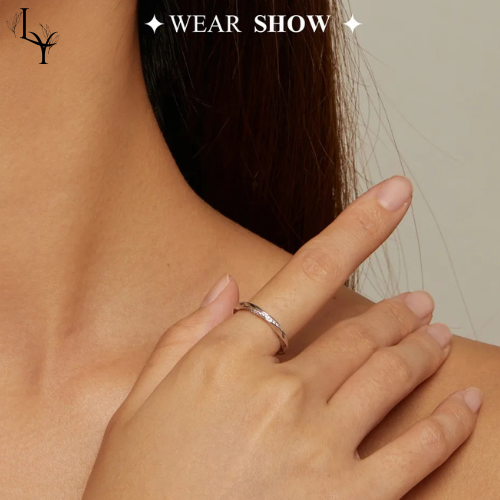 Infinity Duo Rings – CZ & Sterling Silver