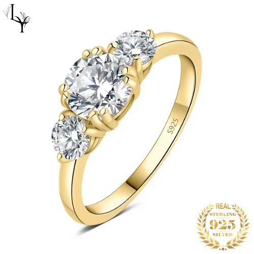 Luxury 5A CZ Ring – 925 Sterling Silver