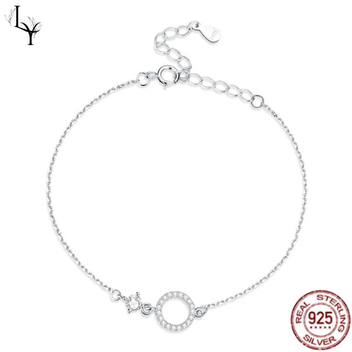 Women’s Bracelet – 925 Sterling Silver / Gold Plated