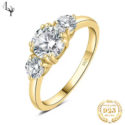 Luxury 5A CZ Ring – 925 Sterling Silver