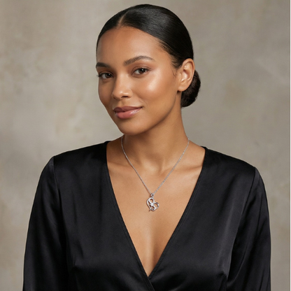 Collar Corazón Infinito Royale – Plata de Ley 925