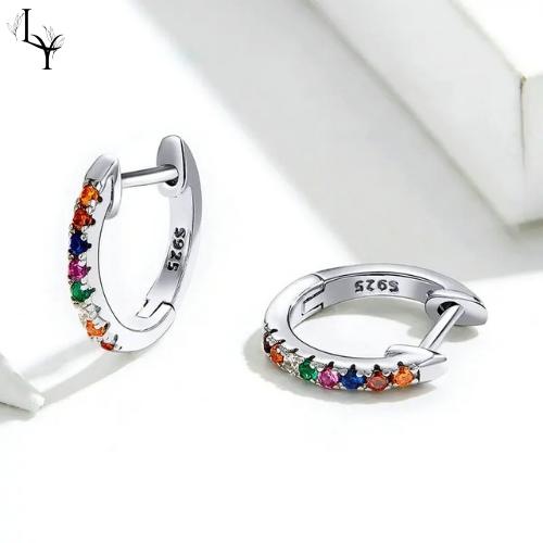 Women’s CZ Earrings – 14K Gold Plated